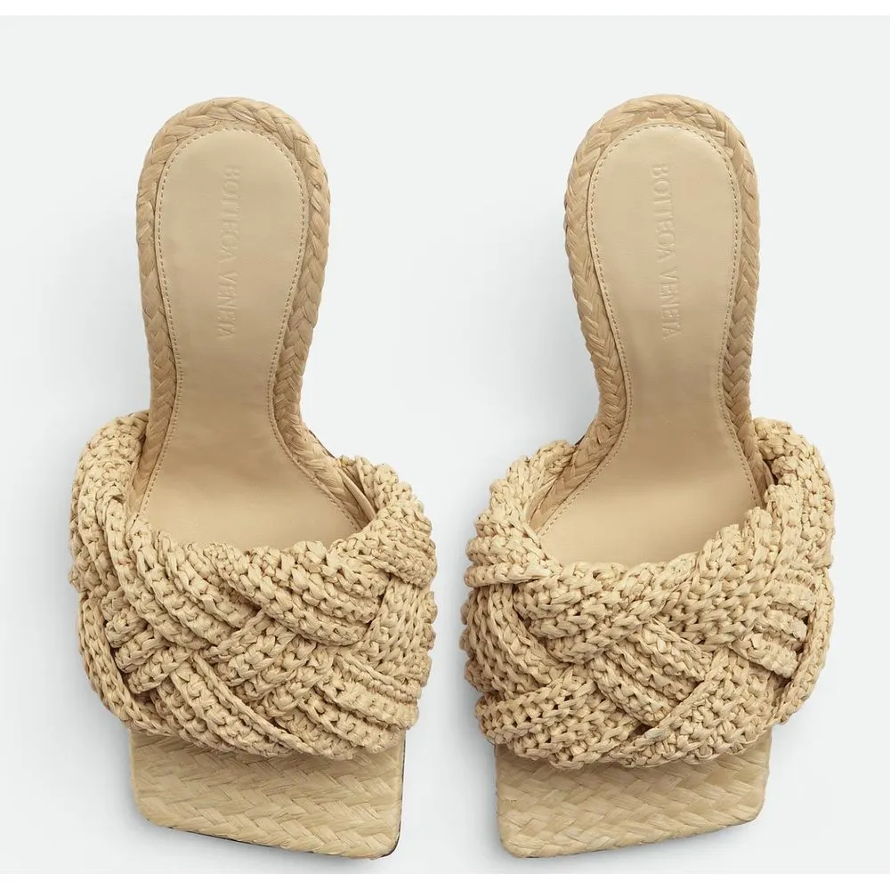 Yellow Jute Women Sandal