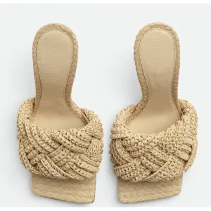 Yellow Jute Women Sandal