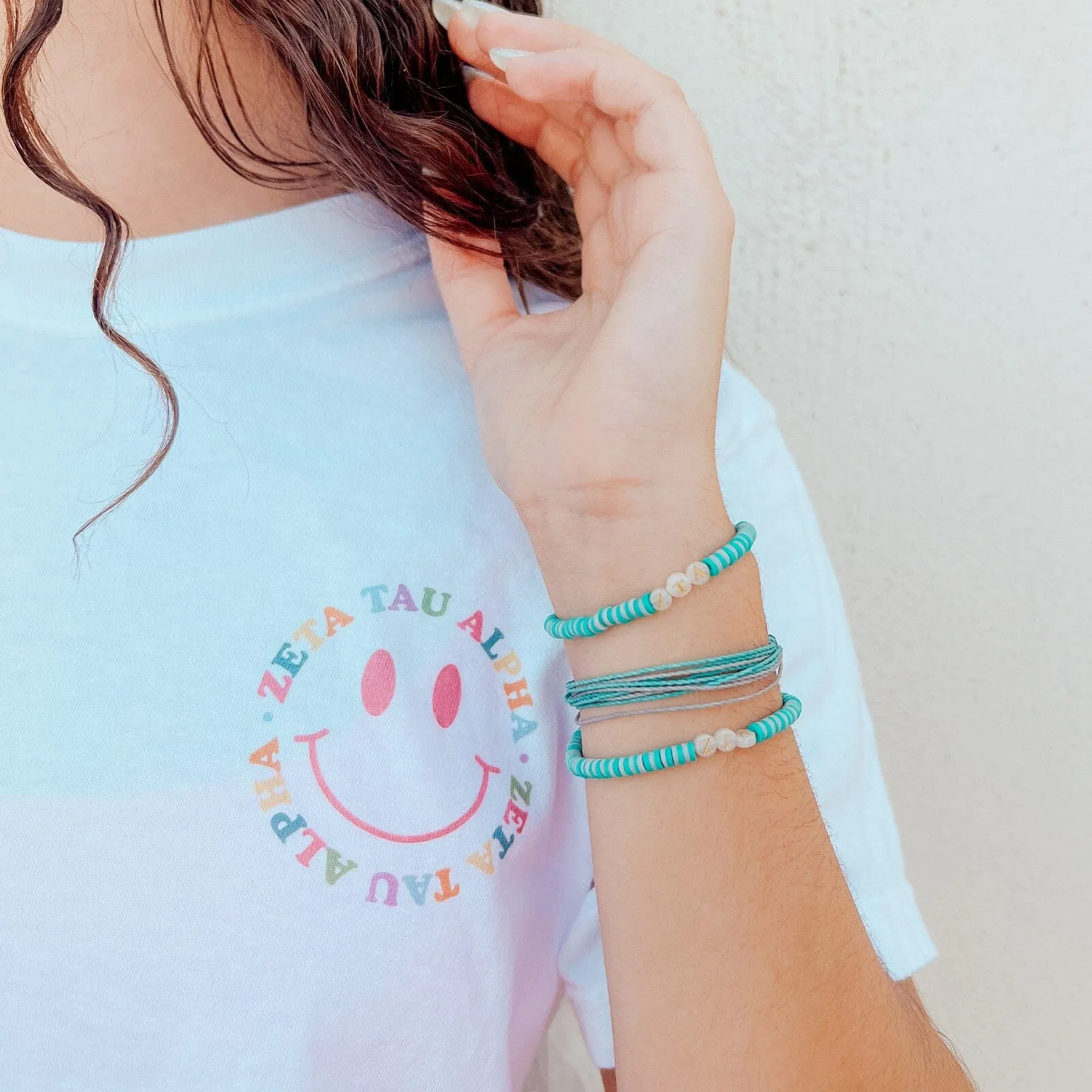 Zeta Tau Alpha Stretch Bracelet