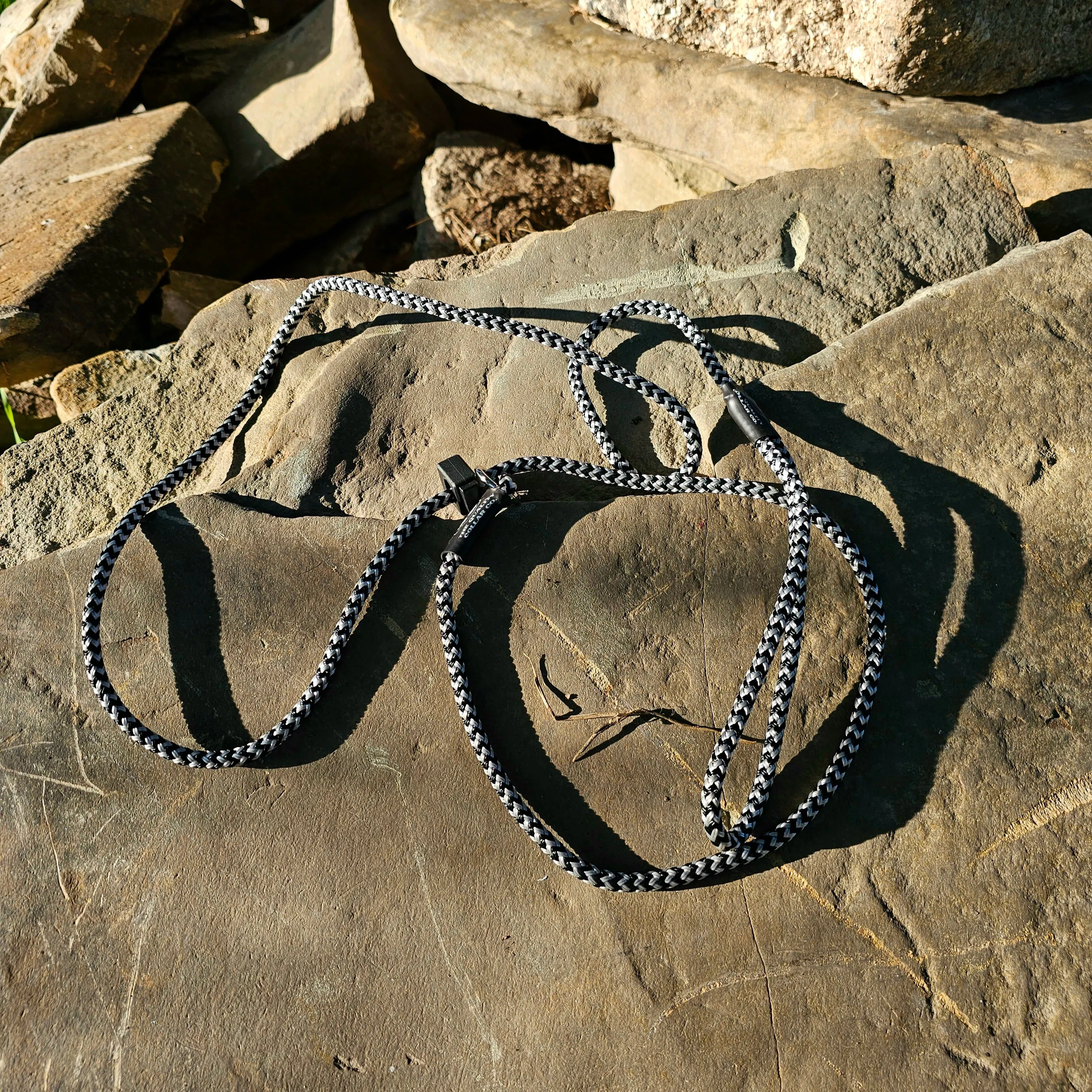Zig Zag Soft Rope Slip Lead 8mm (standard)