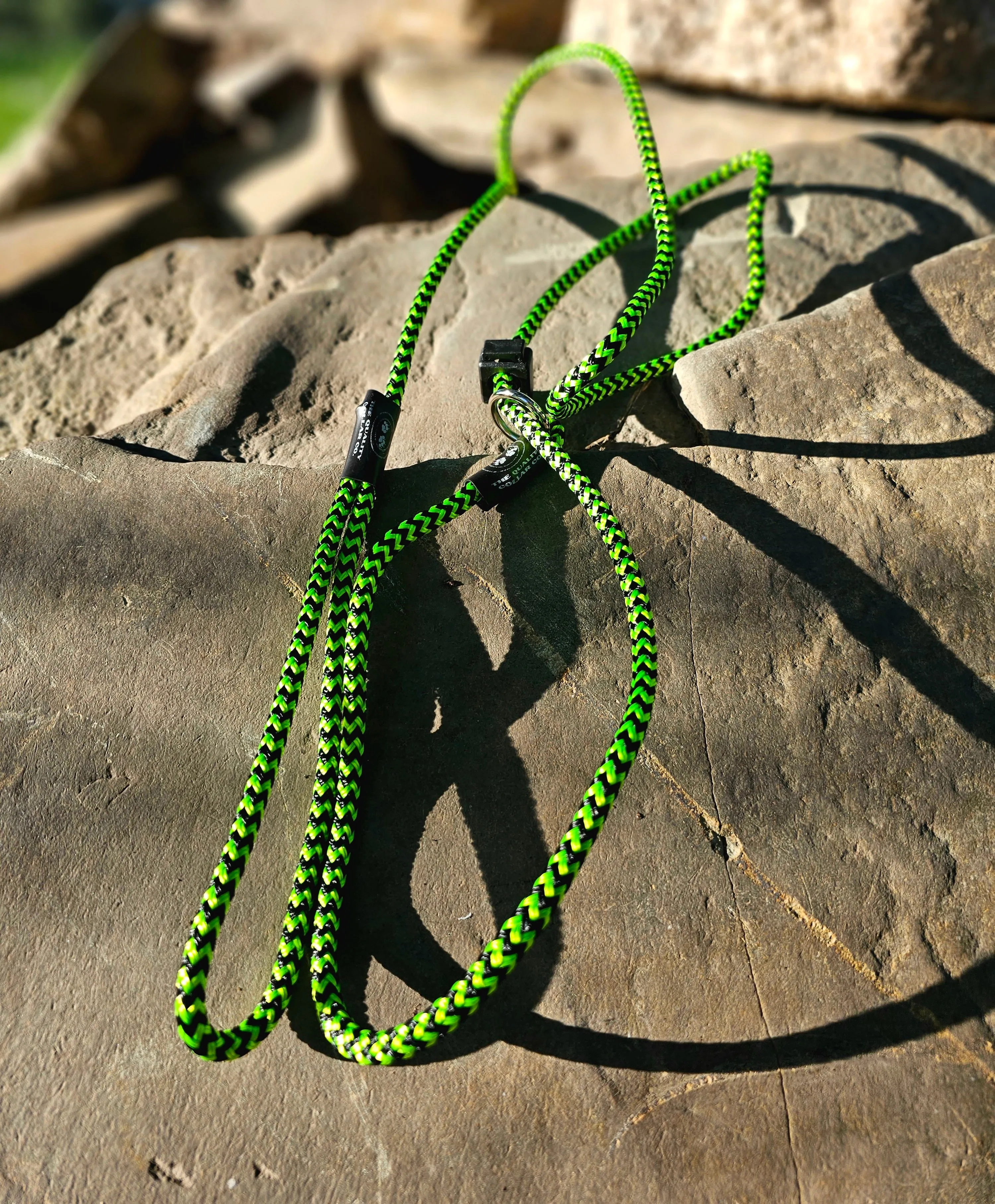 Zig Zag Soft Rope Slip Lead 8mm (standard)