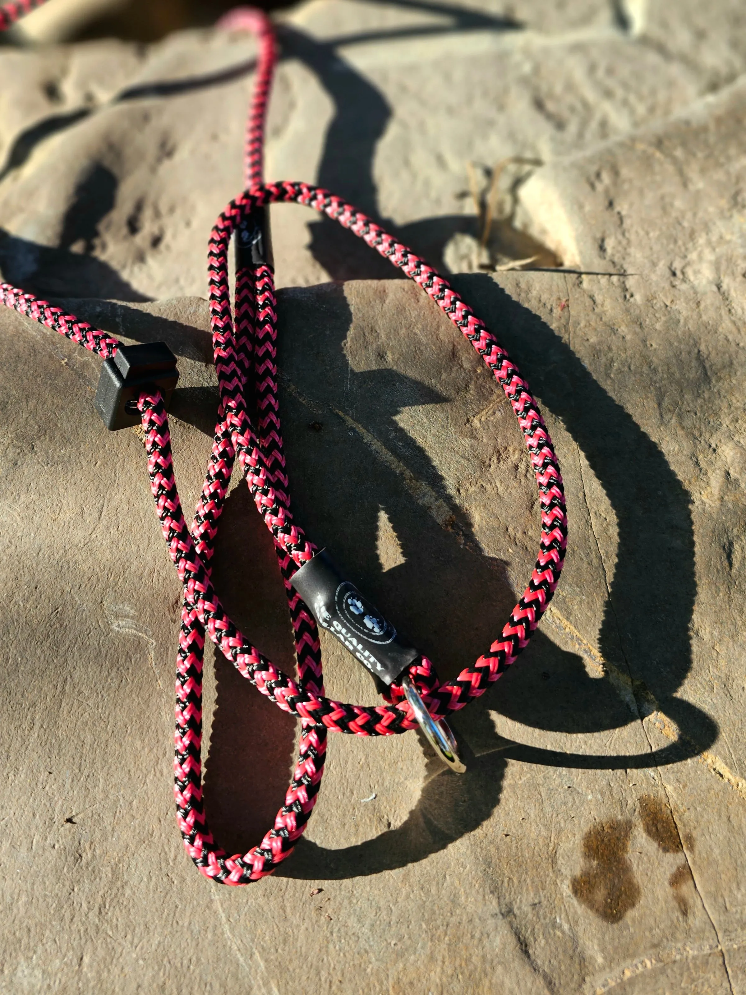 Zig Zag Soft Rope Slip Lead 8mm (standard)