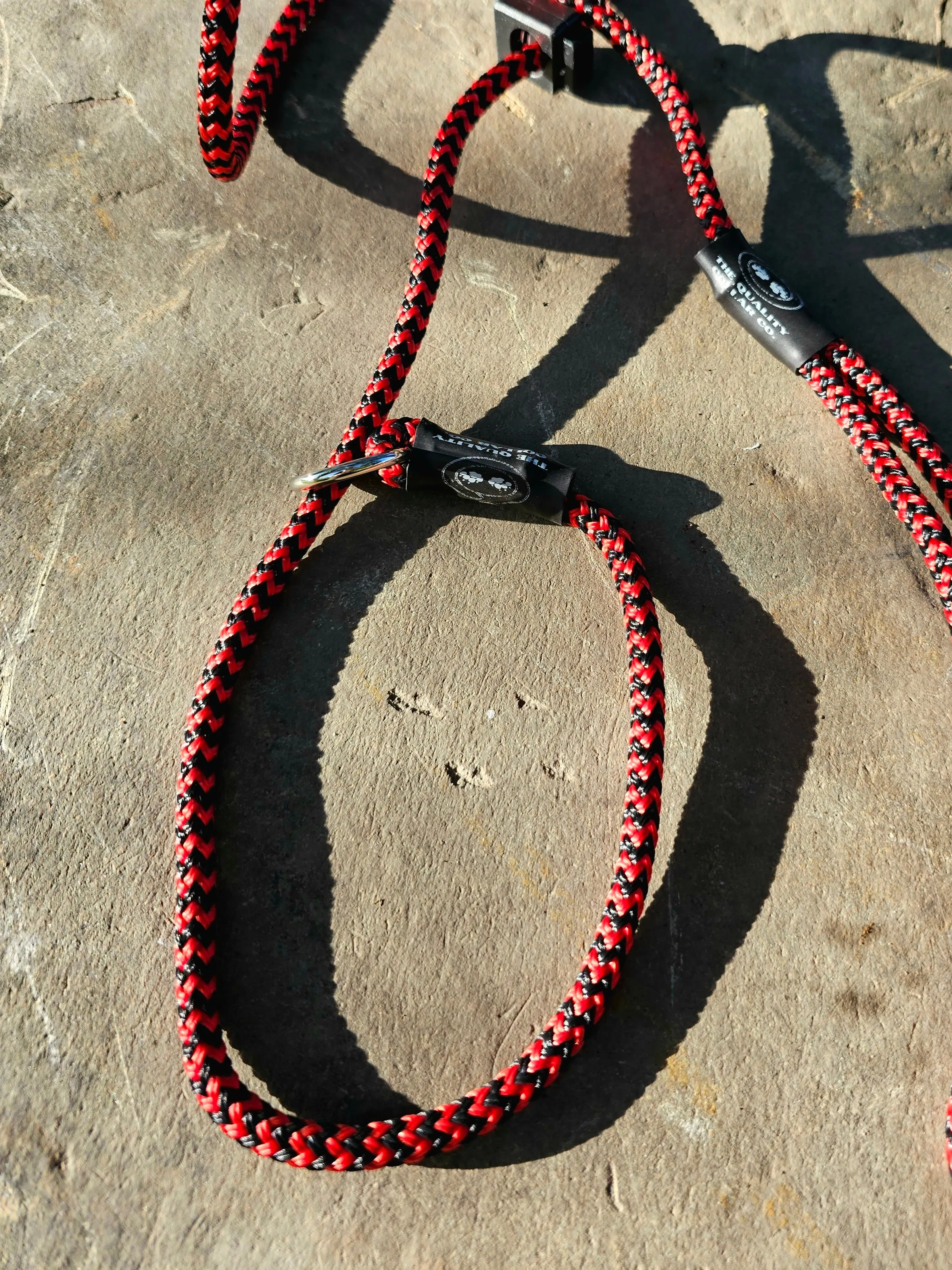 Zig Zag Soft Rope Slip Lead 8mm (standard)