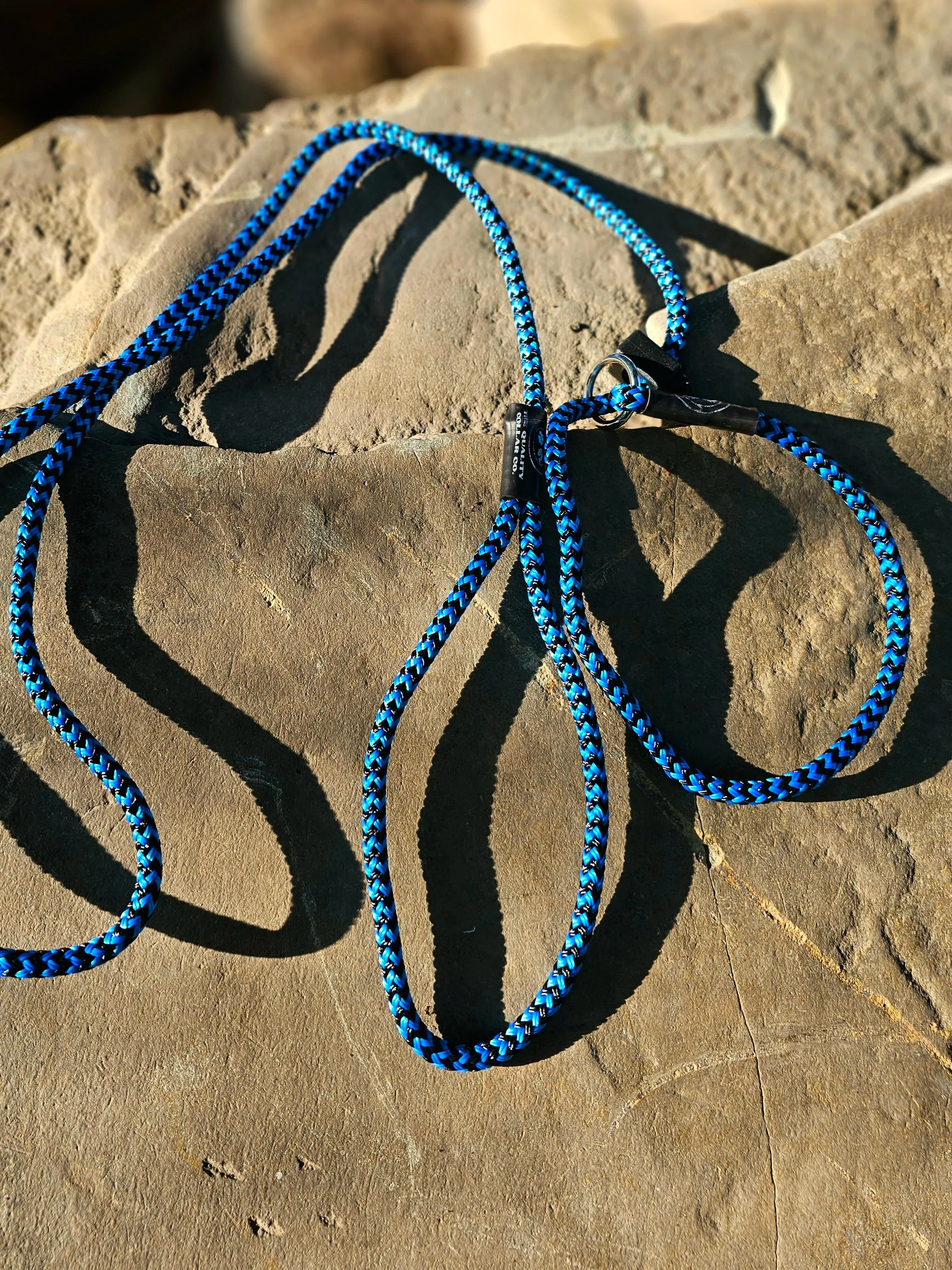 Zig Zag Soft Rope Slip Lead 8mm (standard)